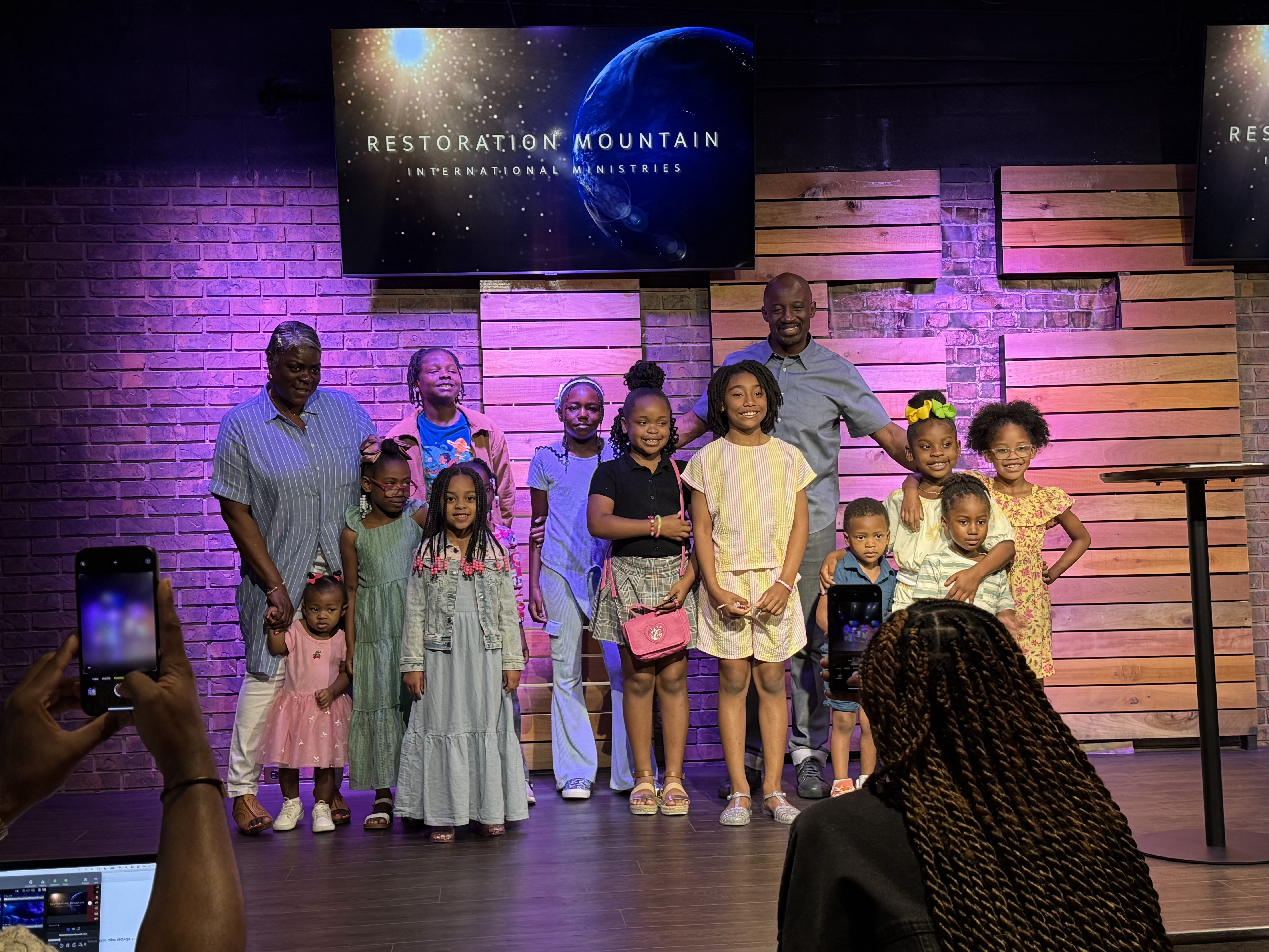 Children and youth at Restoration Mountain